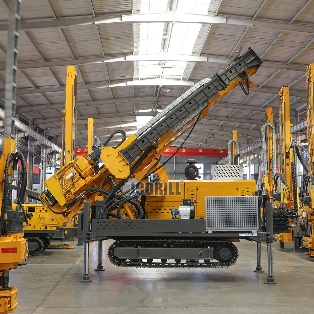 JCD2200S Full Hydraulic Core Fast Drilling Speed Rig Mineral Exploration for Slope and Straight Holes Drilling