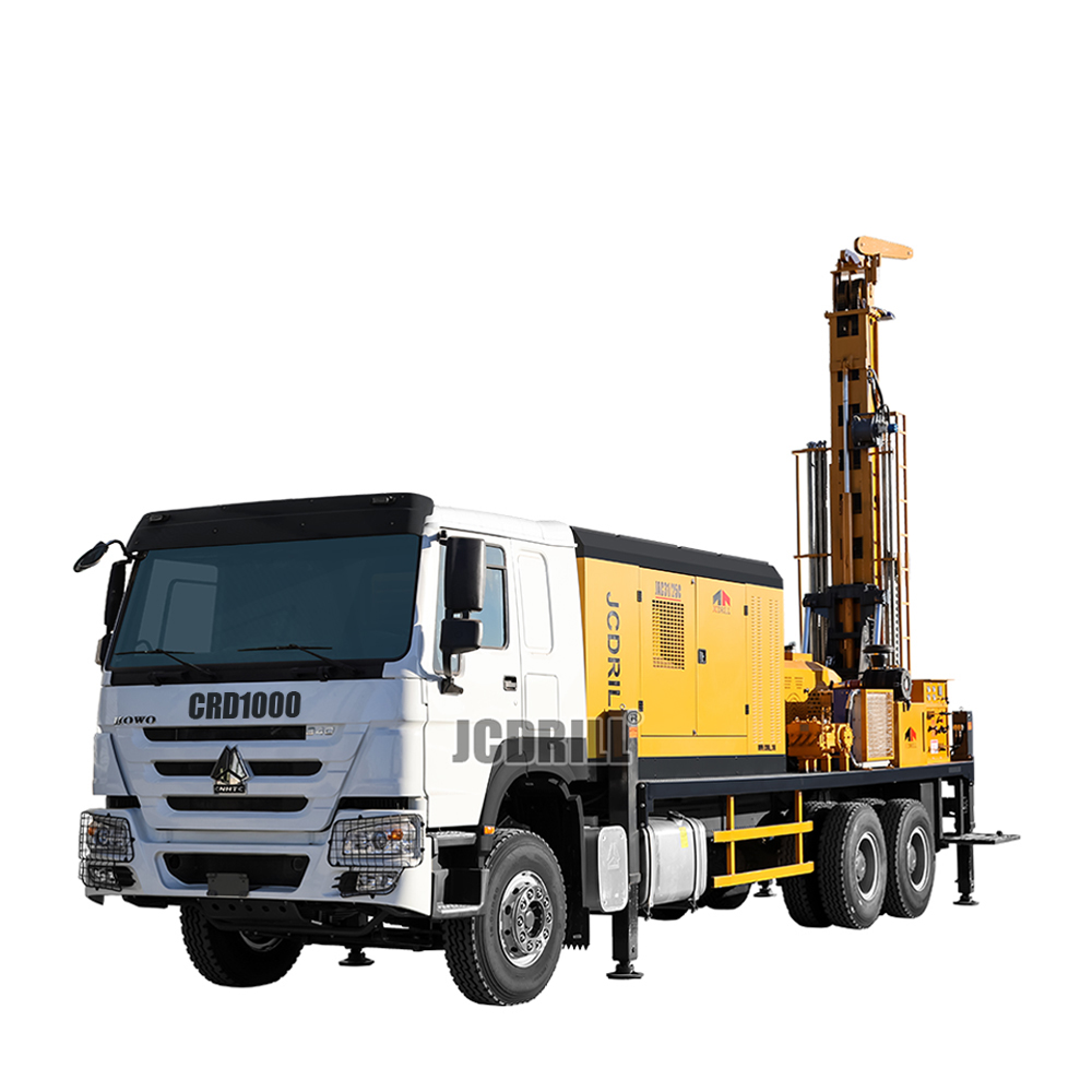 CRD1000 Hydraulic Truck Mounted Diamond Core Mining Drilling Rig Machine