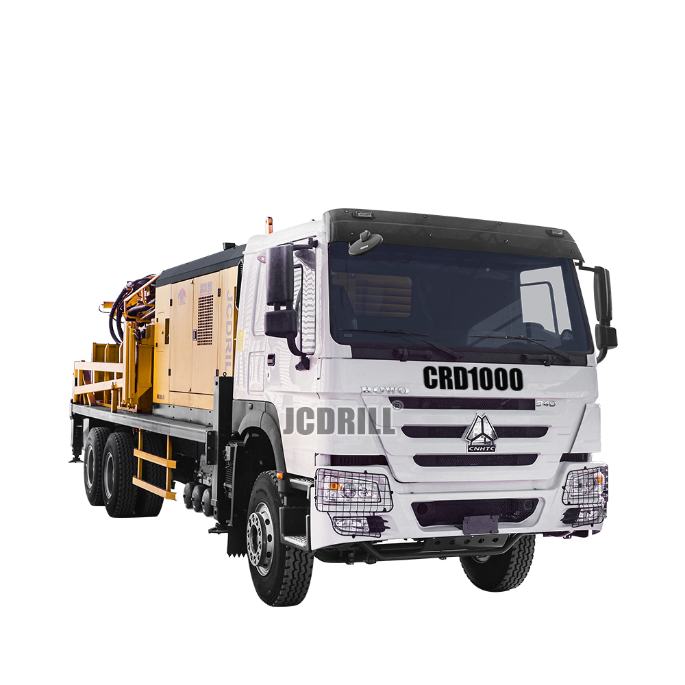 CRD1000 Hydraulic Truck Mounted Diamond Core Mining Drilling Rig Machine