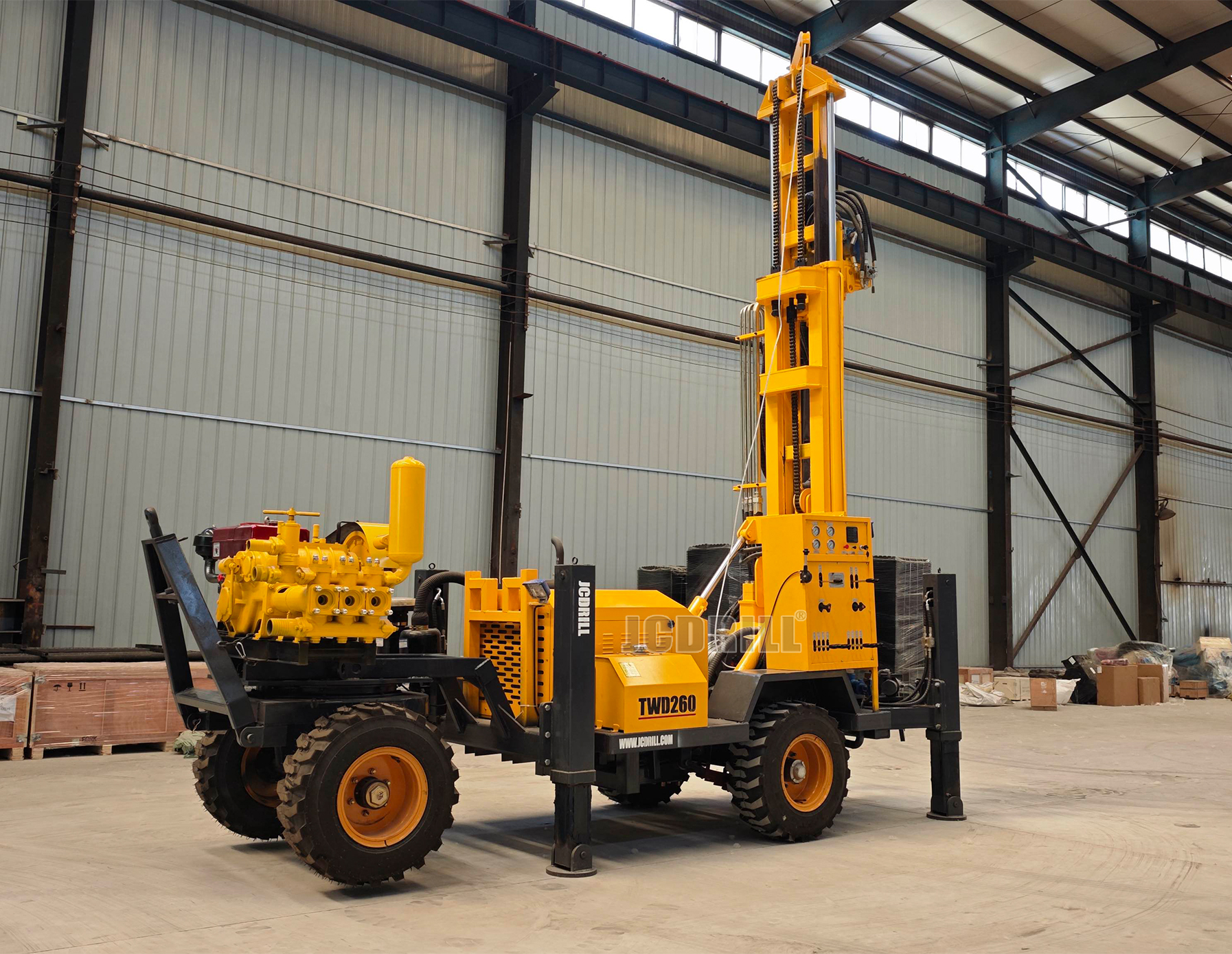 Trailer Mounted Water Well Drilling Rig – The Mobile Solution for Efficient Groundwater Access