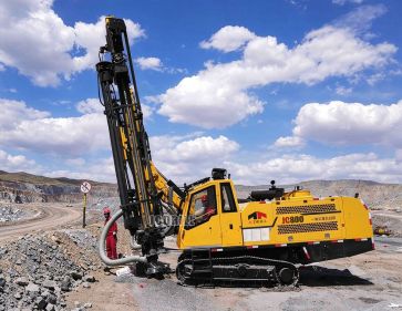 JCDRILL JC800: A Versatile Rock Blasting Rig for Demanding Surface Operations